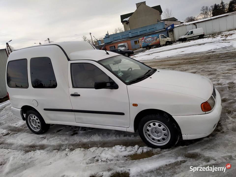 VW Caddy 19Sdi 1998 5osób Oszczędny Niezawodny 1900cm3 Jasło