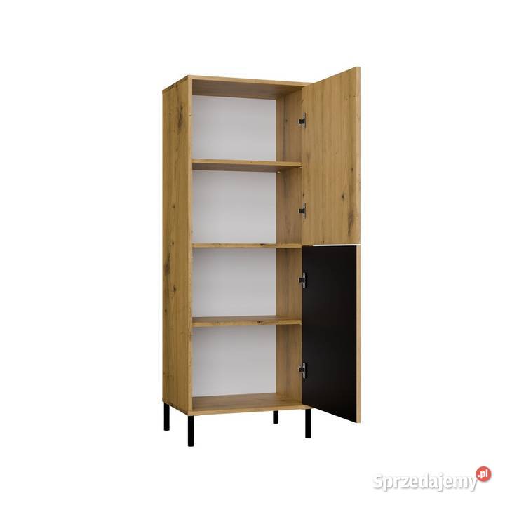 Witryna KAMARO 2DK SLIMGŁADKI DĄB ARTISAN Lamele opolskie