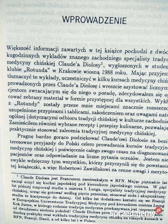 Chiny kuchnia tajemnice medycyny naturalnej mazowieckie Warszawa