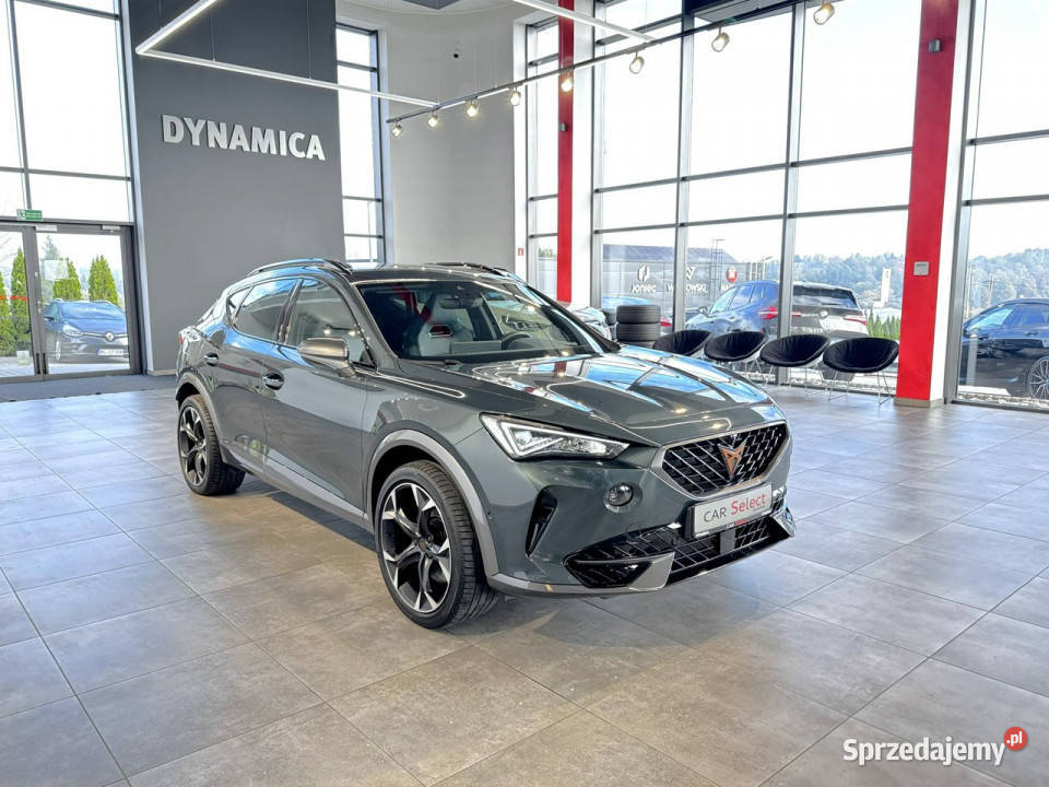 Cupra Formentor VZ 20TSI 310 DSG 4drive 2021 r gniazdo USB Myślenice