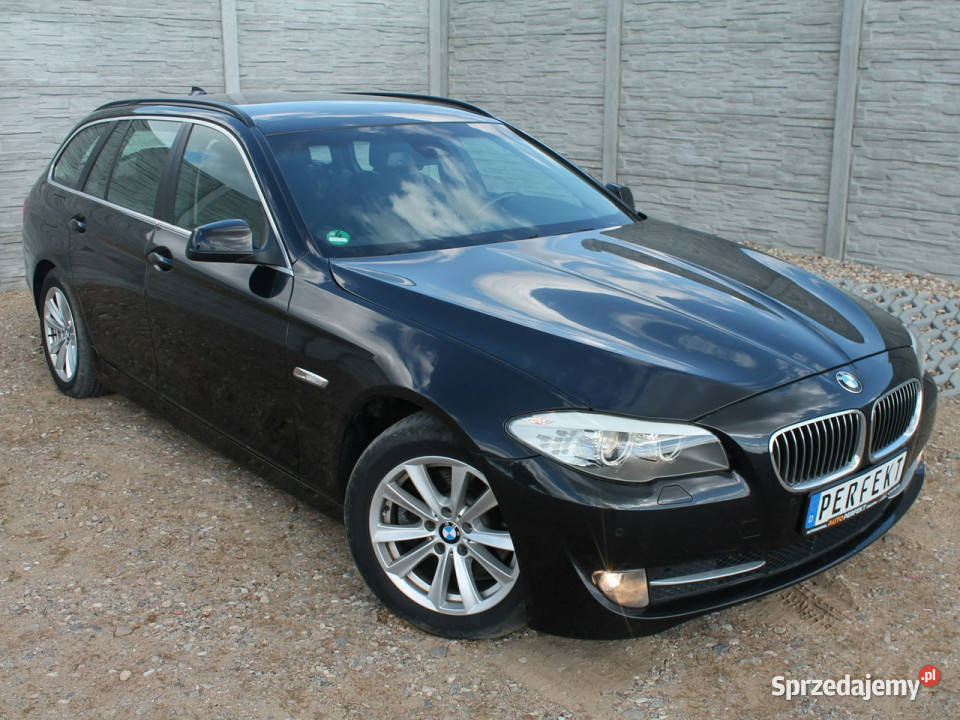 BMW 520 F10 F11 20 D 184 Automat BIXENON Skóra światła do jazdy dziennej pomorskie Zielenin
