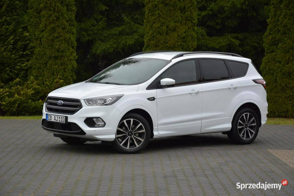 Ford Kuga 81 Lift STLine Radar ACC Navi Ledy serwisowany w ASO Ostrów Mazowiecka sprzedam