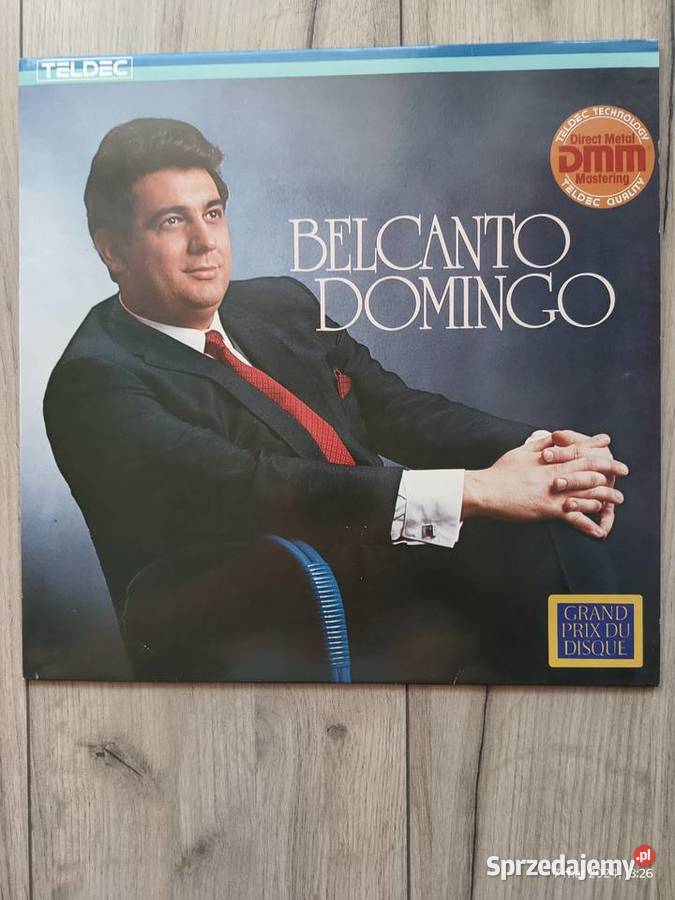 Album winylowy Placido Domingo Belcanto Domingo 1 płyta Płyty i kasety Wronki
