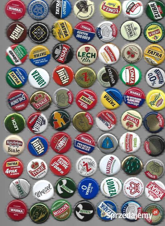 Kapsle z piwa polskie a 2 Birofilistyka Puławy