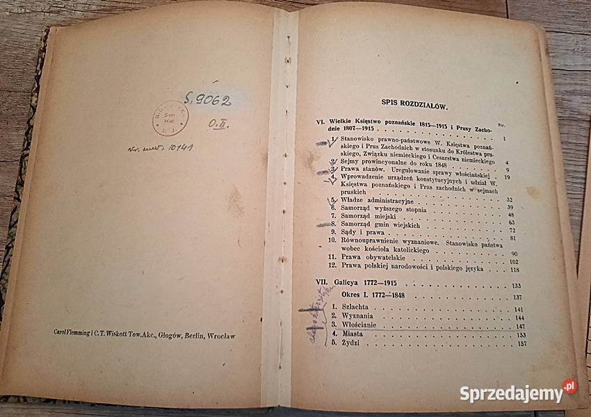 Historia ustroju Polski w zarysie Tom IV S wielkopolskie Ostrów Wielkopolski