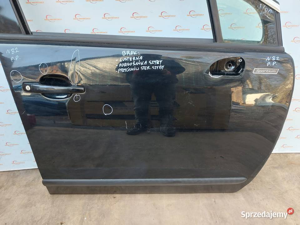 PEUGEOT 3008 I 12r drzwi prawe przód 140