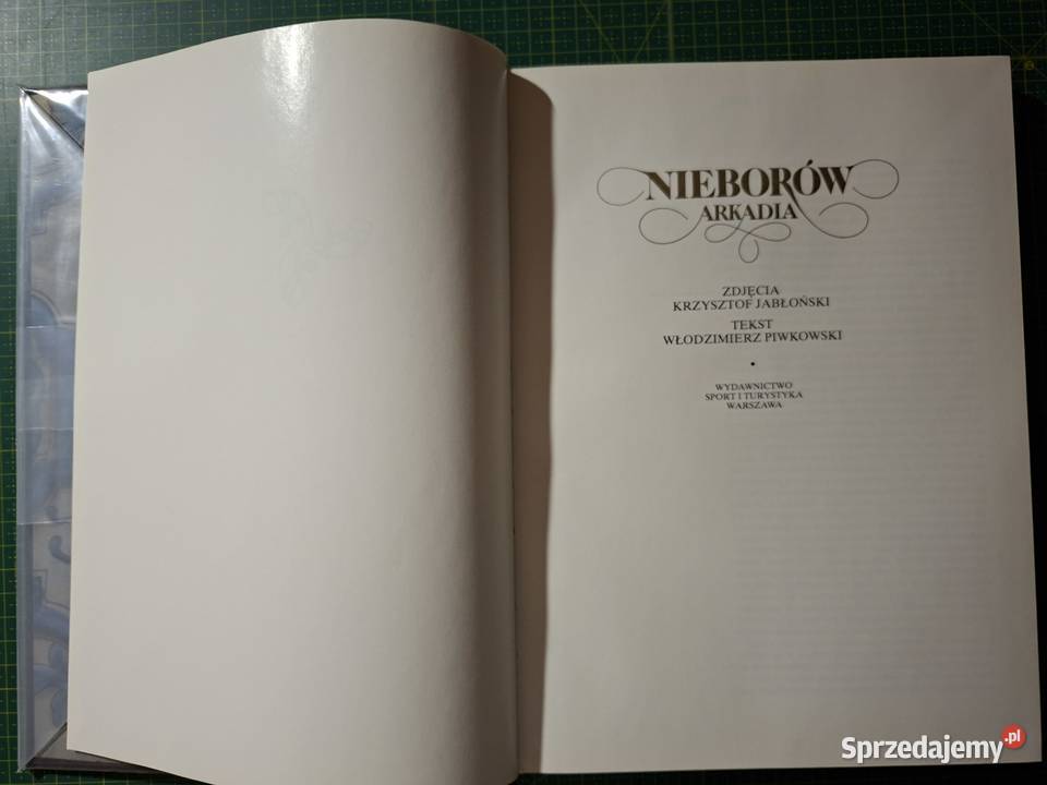 Nieborów Arkadia Włodzimierz Piwkowski Mapy i przewodniki Kraków