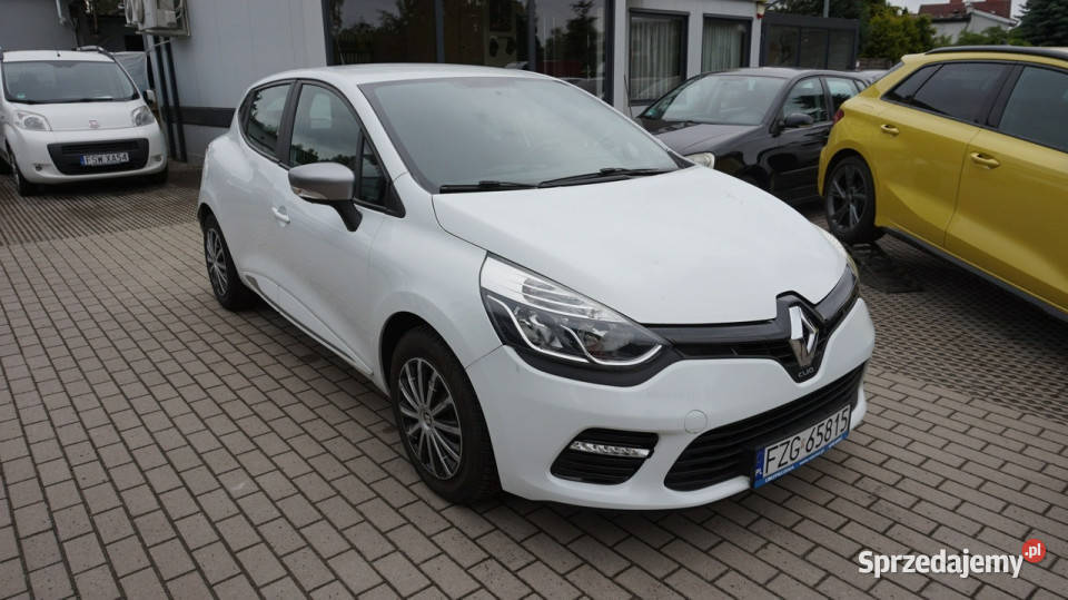 Renault Clio piękny Gwarancja IV 2012 wielofunkcyjna kierownica lubuskie Zielona Góra