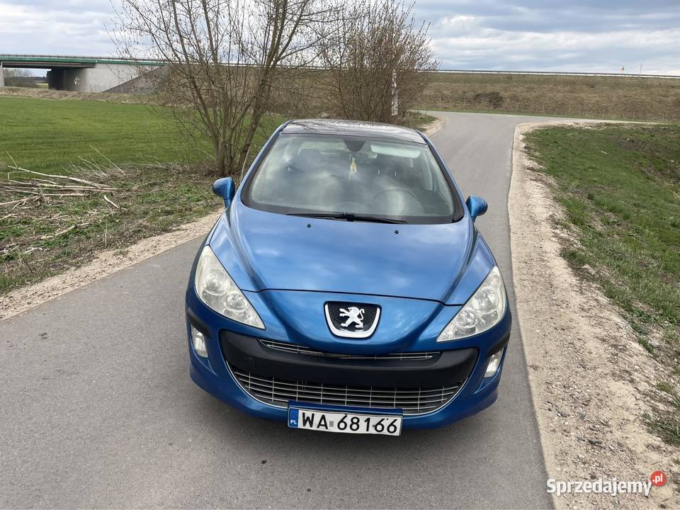 Peugeot 308 16b lpg panorama hak klima 2008r sprowadzony
