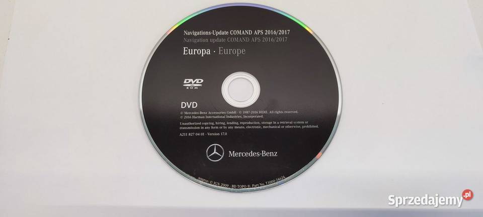 MERCEDES SL R230 CZYTNIK MMI KARTA NAWIGACJI osobowe dolnośląskie sprzedam