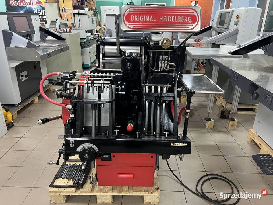 Heidelberg OHT wiatrak Letterpress Produkcja Radom