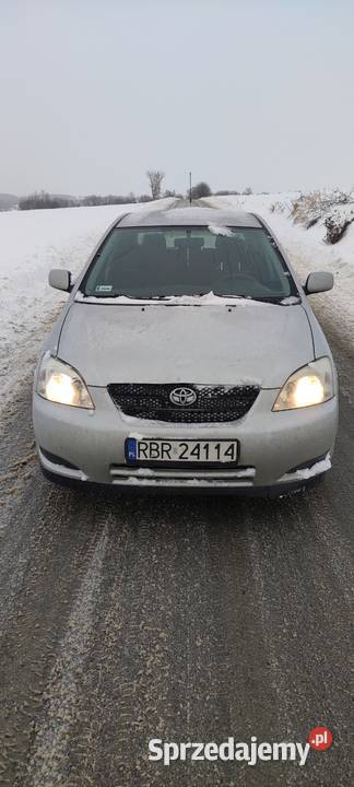 Toyota Corolla e12 lpg Uszkodzony tył Jeżdżąca Pruchnik