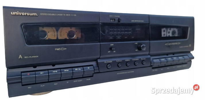 Magnetofon Universum C155 Stereo Cassette Deck Magnetofony Międzychód
