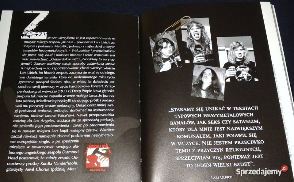 Metallica Biography Lars Ulrich Chełm