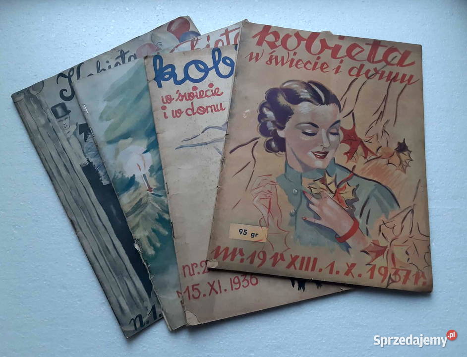 Kobieta w Świecie i w Domu przedwojenny Łódź sprzedam