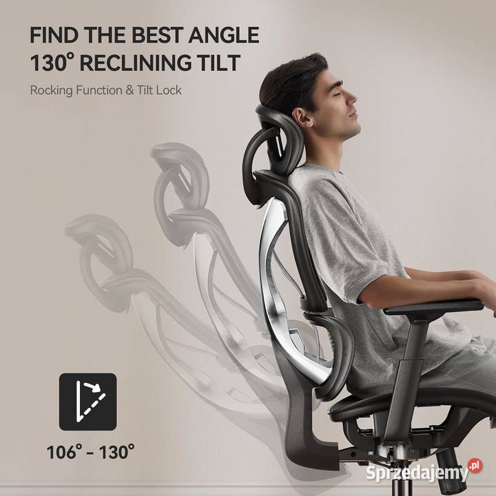 Ergonomiczne krzesło biurowe Meble Rzeszów sprzedam