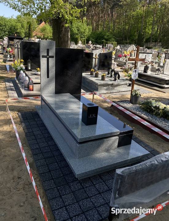 Granitowe POMNIKI NAGROBKI Produkcja Montaż Ostrów Wielkopolski