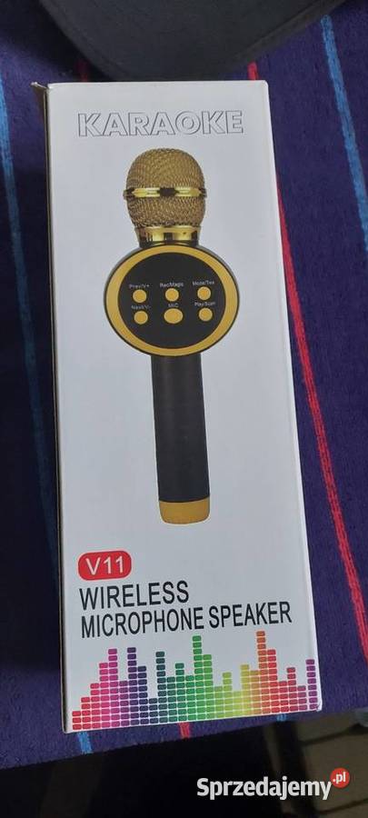 Mikrofon karaoke bezprzewodowy lubuskie Żary