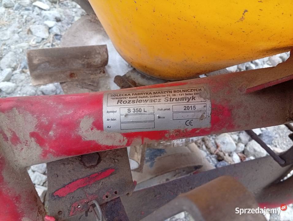 Rozsiewacz do nawozów STRUMYK 300Litrow Pszów