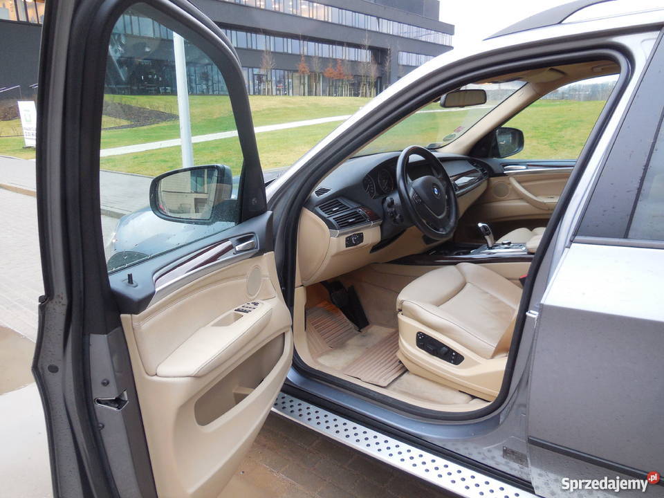 BMW X5 II E70 30sd 286 Polski SALON Bezwypadkowy elektryczne lusterka X5 Warszawa