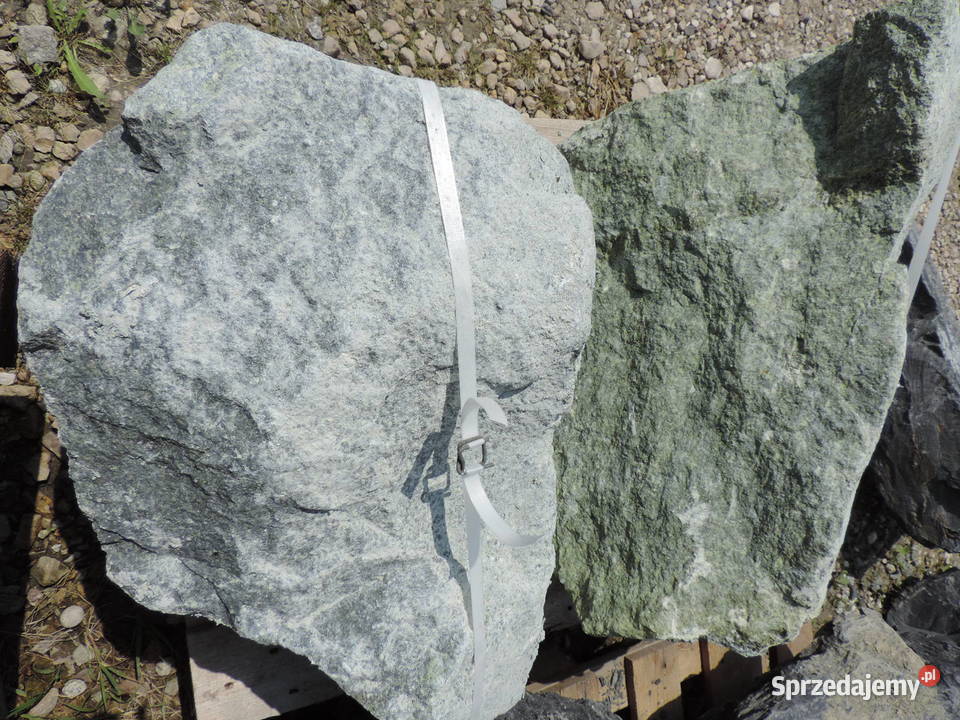 Kamień zielony 60120 mm do gabionu ogrodzenie Podłoża Oświęcim sprzedam