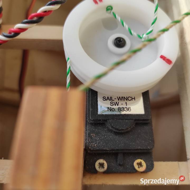 Żaglówka sterowana drewniana na pilota Sport i Wypoczynek Legnica