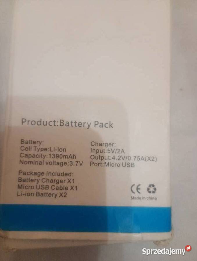 Action Camera Boifun z dodatkowymi bateriami pomorskie Starogard Gdański