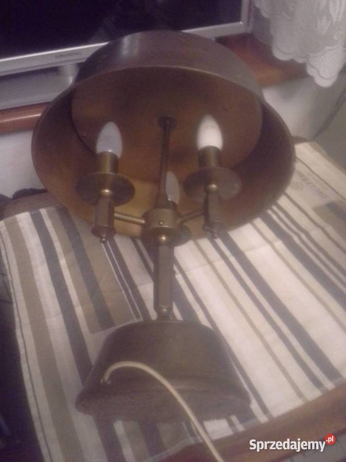 Stara lampa Carington i kinkiety Warszawa sprzedam