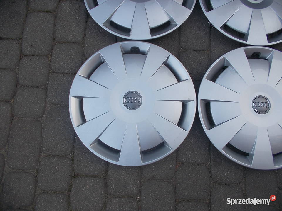 KOLPAKI NA FELGI STALOWE AUDI 16 komplet Września sprzedam