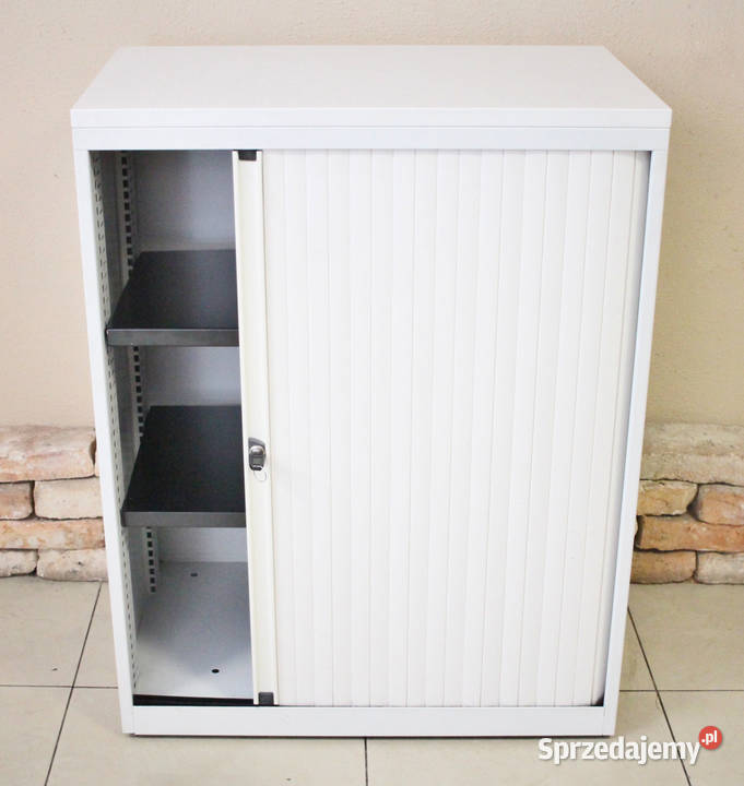 Biurowa szafa metalowa przesuwne drzwi Pszczyna