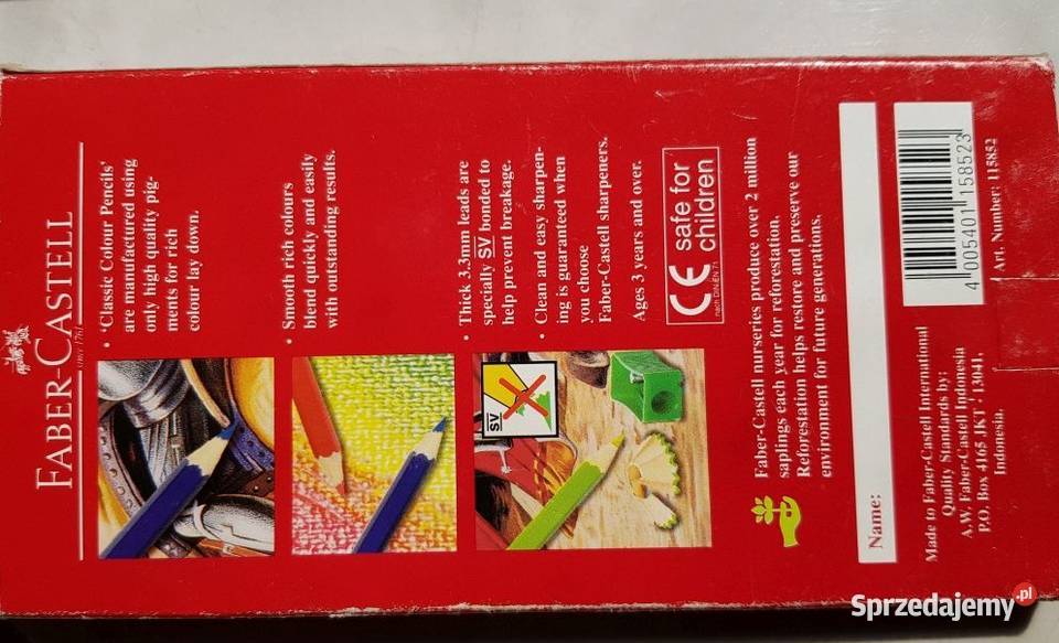 Faber Castell kultowe kredki komplet Kielce