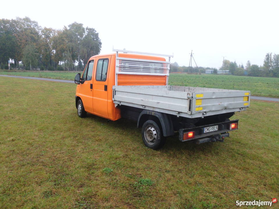 Fiat DUCATO doka 28 TDI 2002r sprowadzony kujawsko-pomorskie Strzelno