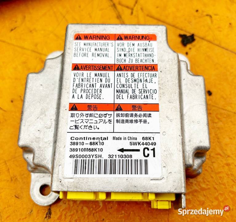 NISSAN PIXO PODUSZKI POWIETRZNE PASY Motoryzacja Radom sprzedam