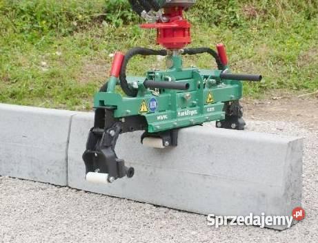 Hydrauliczny chwytak do krawężników nieuszkodzony Motoryzacja Myślenice