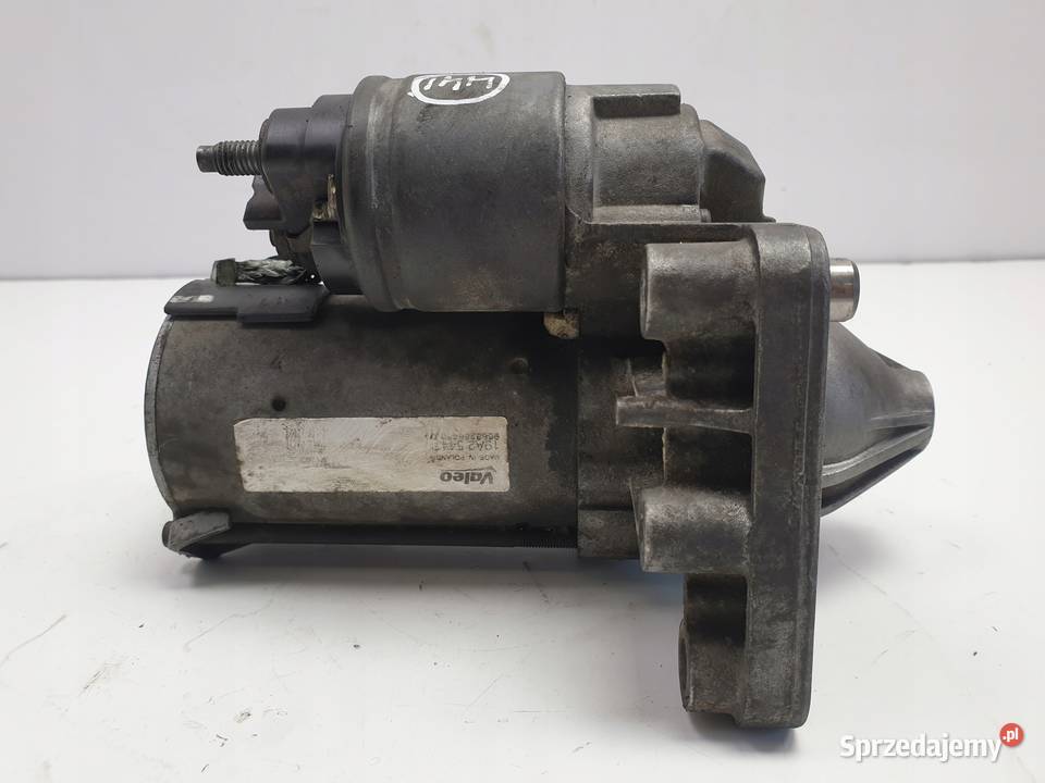 ROZRUSZNIK Citroen DS3 16 HDi oryginał VALEO Układ elektryczny silnika Rudka