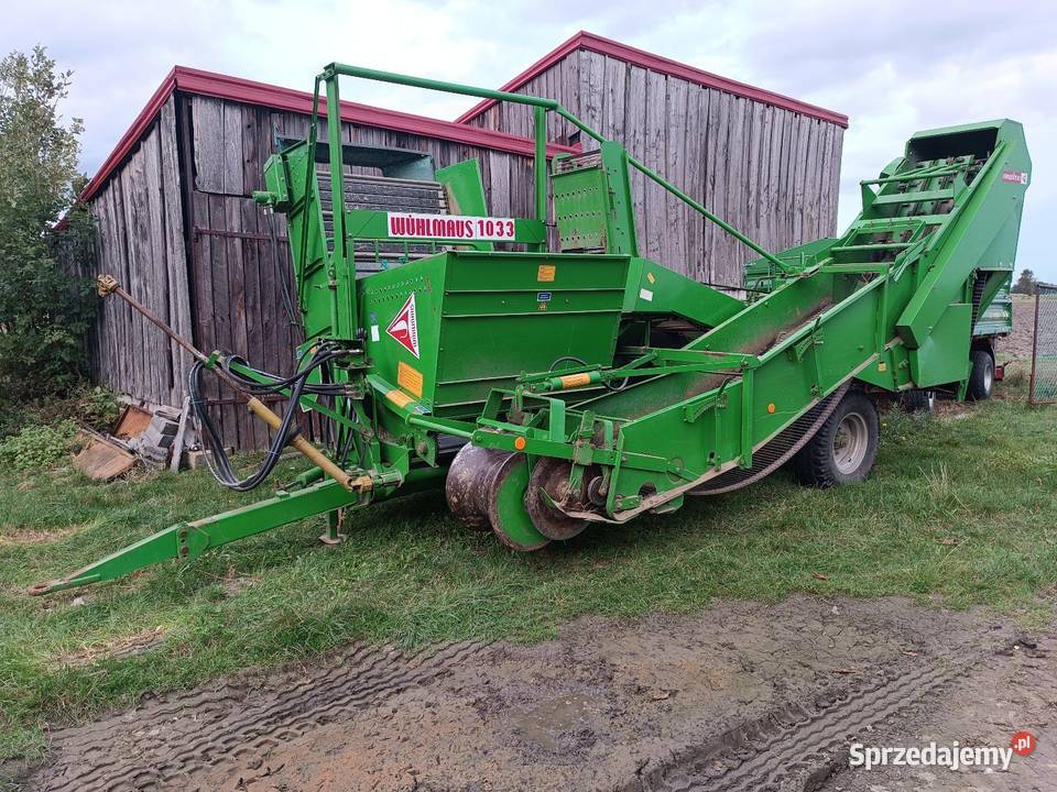 Kombajn do ziemniaków Wuhlmaus 1033 nieuszkodzony Lebiedziew sprzedam