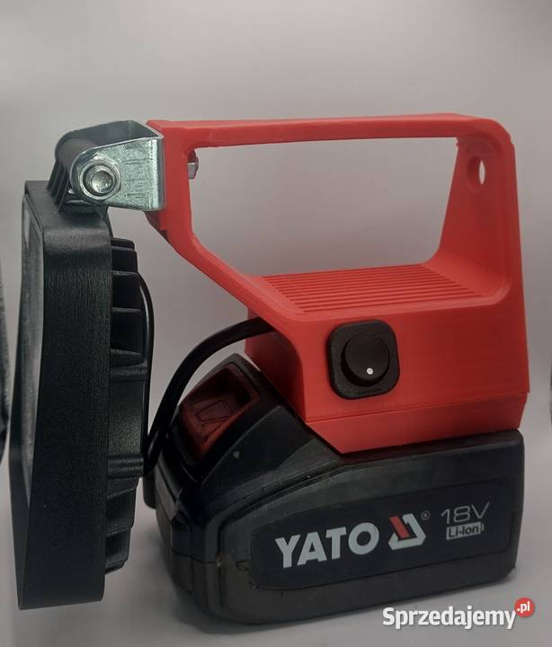 Lampa do Yato 18V latarka LED zabezpieczenie