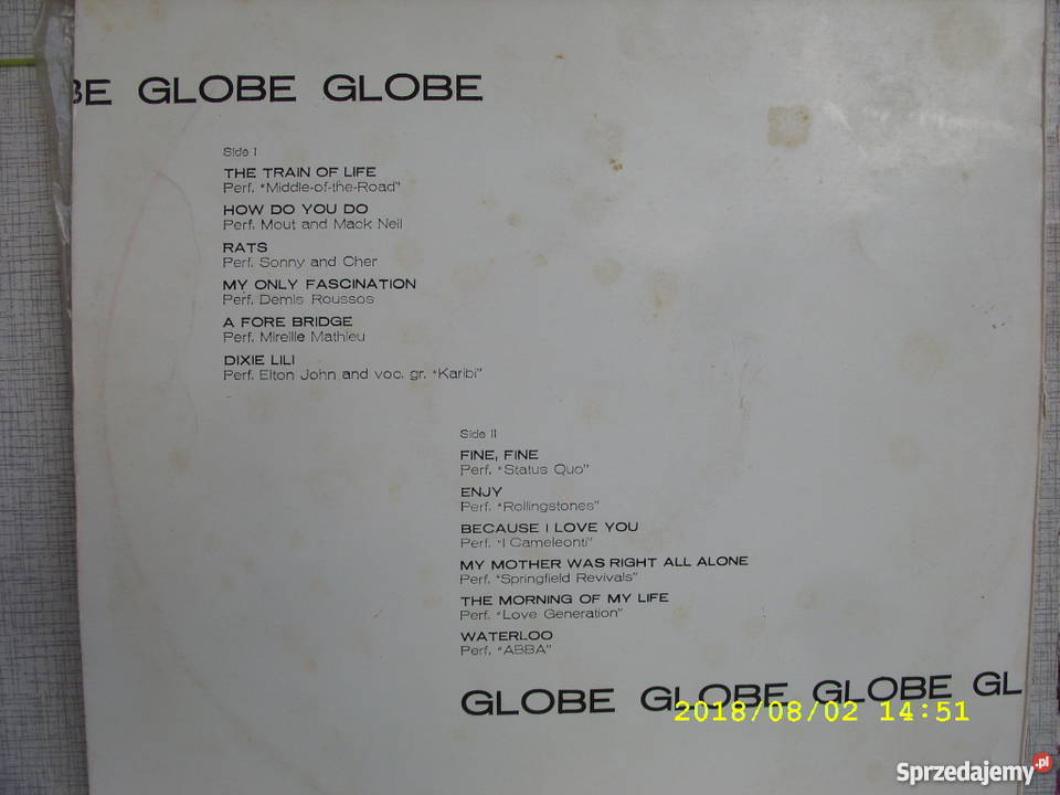 Skladanka LP GLOBE GLOBE Wołów