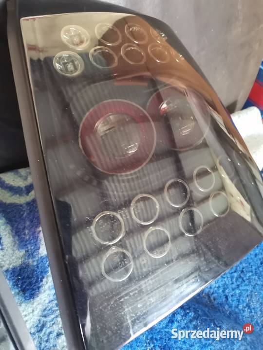 Lampy tylne led czarne opel Astra G lampy tylne Gubin