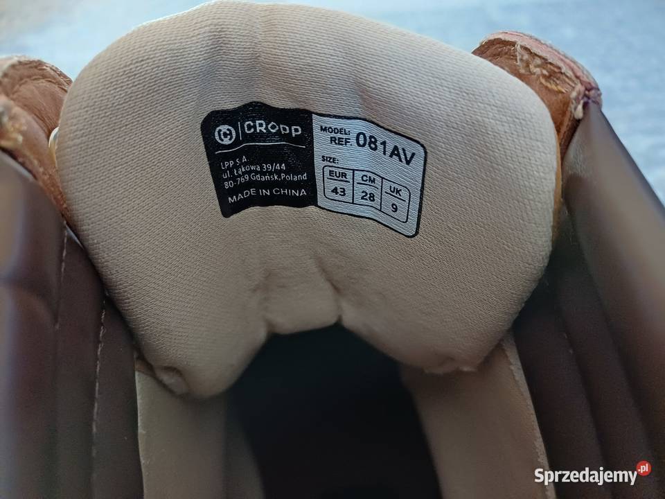 Trapery męskie Cropp Pruszków sprzedam