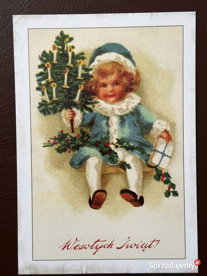 pocztówki kolekcjonerskie Boże Narodzenie 4 łódzkie Łęczyca