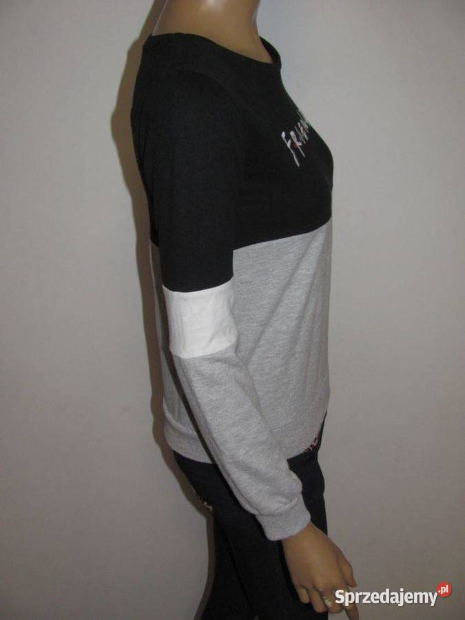 Bluza FRENDS r146 granatowosiwa uniseks lubelskie Zamość