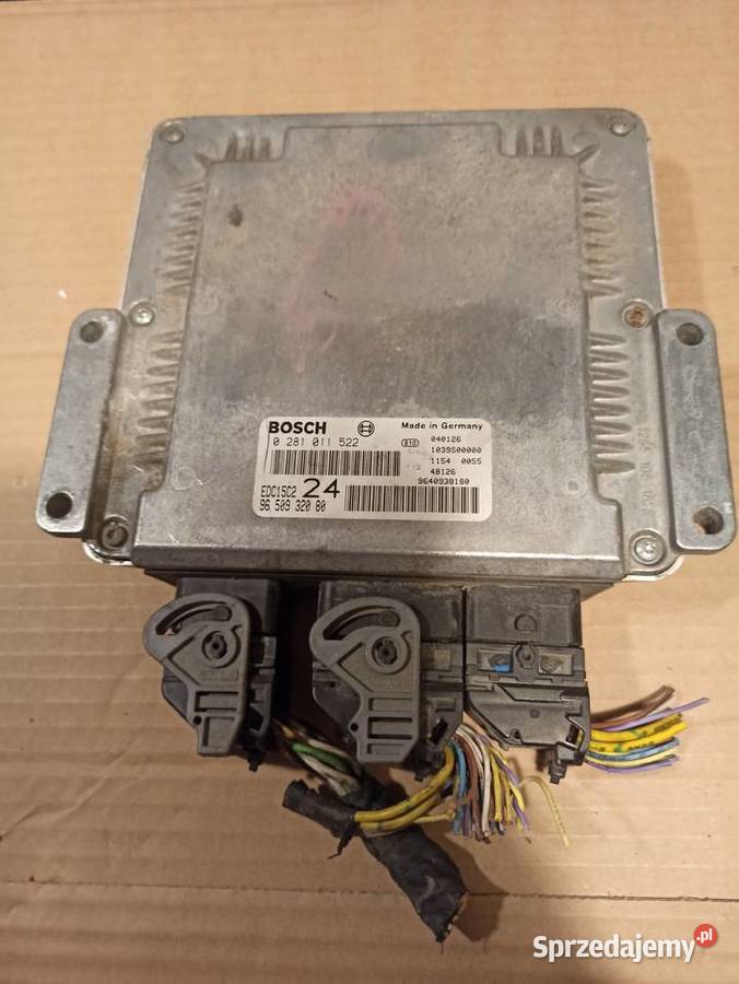 Fiat Ulysse 22 JTD Komputer silnika 0281011522 Układ elektryczny dolnośląskie Bolesławiec