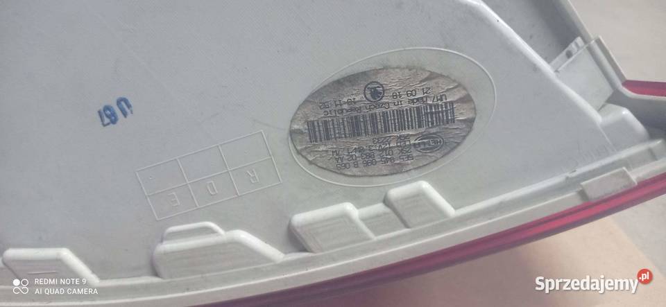 LAMPY SKODA OCTAVIA III KOMBI LIFT Włocławek