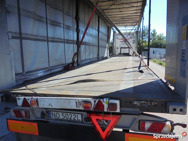 NACZEPA FIRANKA KOGEL USZKODZONA KRAJOWA 28340kg Mińsk Mazowiecki