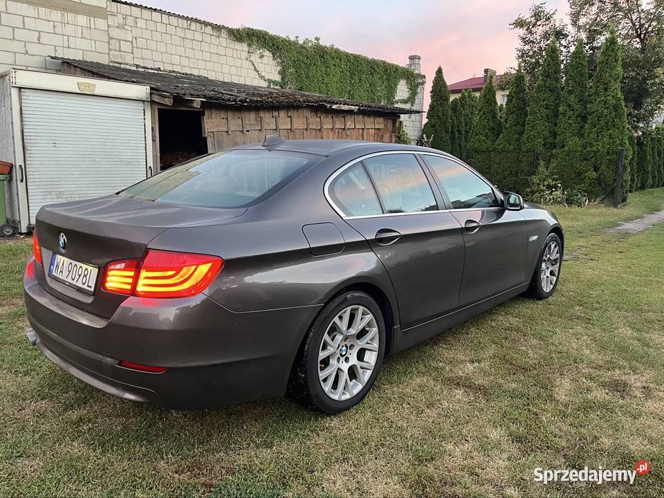 Bmw 520d f10 stan zamiana na tańsze auto serwisowany w ASO mazowieckie Warszawa