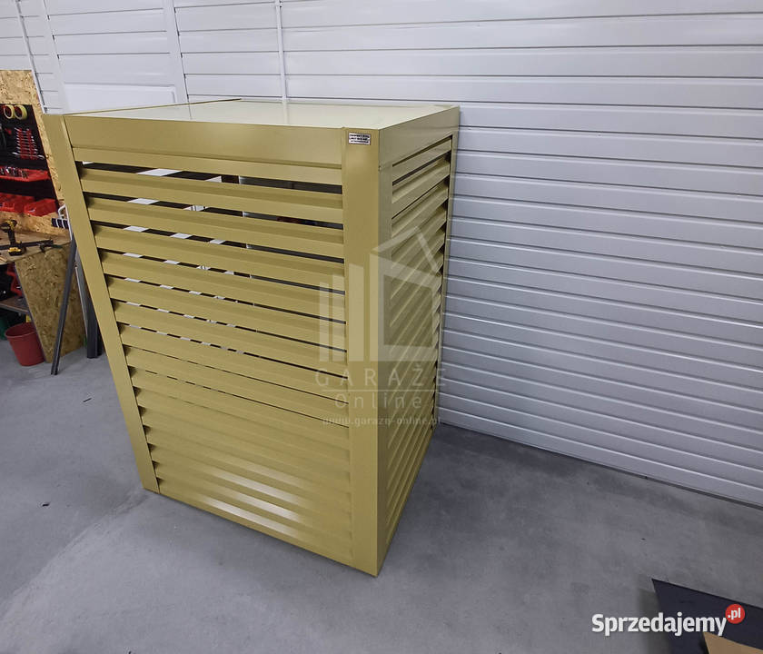 Osłona pompy ciepła 90x40x140 żółty Zabudowa sprzedam