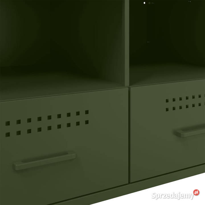 Szafka pod telewizor oliwkowa 68x39x505 stalowa RTV sprzedam