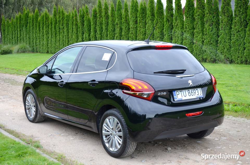 Peugeot 208 12 110 Automat Allure 1199cm3 wielkopolskie Turek