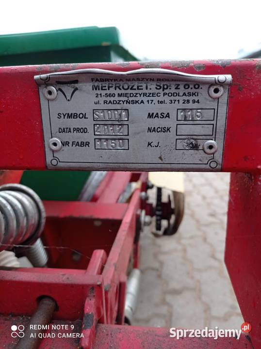SIewnik do kukurydzy Meprozet podlaskie Lipsk
